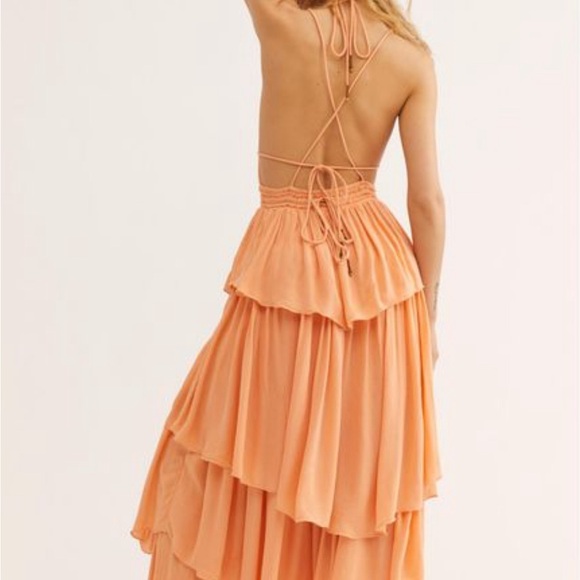 Free People Orange Dress - Picture 5 of 5